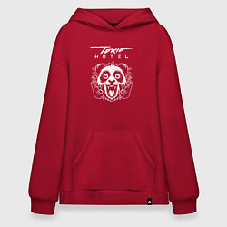 Худи оверсайз Tokio Hotel rock panda