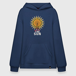Худи оверсайз Once more round the Sun