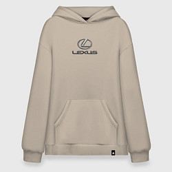 Худи оверсайз Lexus авто бренд лого