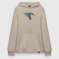 Худи оверсайз Зимородок летит