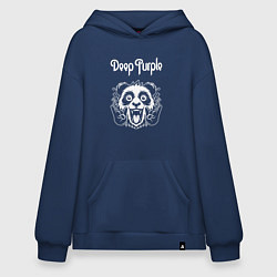 Худи оверсайз Deep Purple rock panda