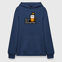 Худи оверсайз Dont stop beerlieving