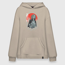 Толстовка-худи оверсайз Токийские мстители Манджиро Сано, цвет: миндальный