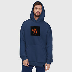 Толстовка-худи оверсайз The Weeknd Trilogy, цвет: тёмно-синий — фото 2