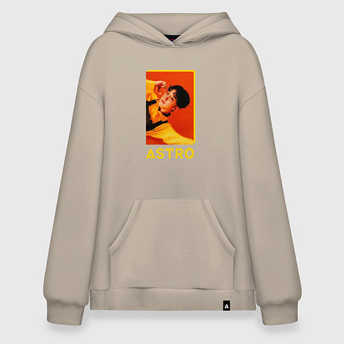 Худи оверсайз Astro ЧжинЧжин / Миндальный – фото 1