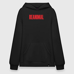 Худи оверсайз Reanimal logo