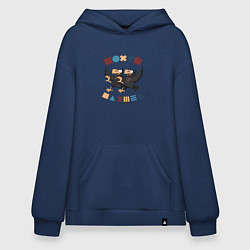 Худи оверсайз Пляшем пофиг