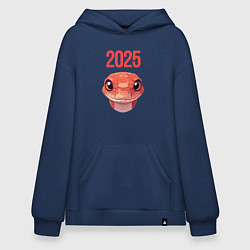Худи оверсайз Оранжевая змея 2025
