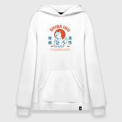 Худи оверсайз Сиба ину , Японский стиль