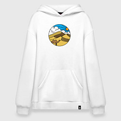 Худи оверсайз Desert camel