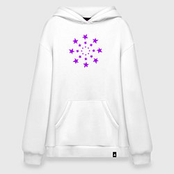 Худи оверсайз Звезды кругом