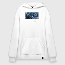 Толстовка-худи оверсайз Clair Obscur Expedition 33 Maelle, цвет: белый