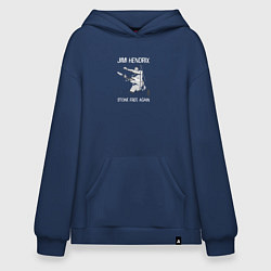 Худи оверсайз Jimi Hendrix abstract graphic art