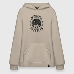 Худи оверсайз Не спать до Бруклина