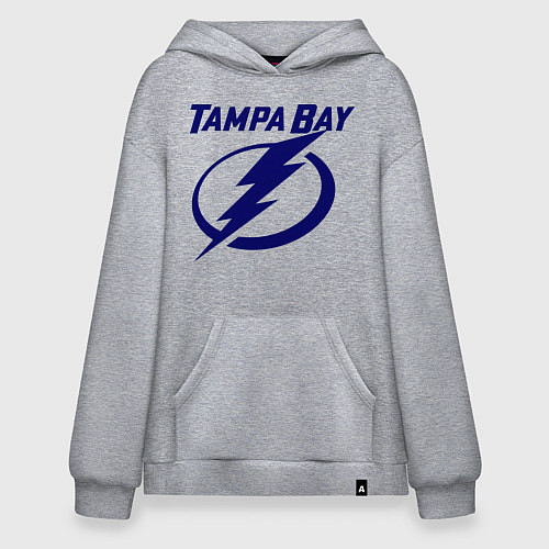 Худи оверсайз HC Tampa Bay / Меланж – фото 1