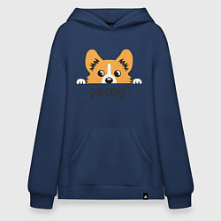 Худи оверсайз Got Corgi