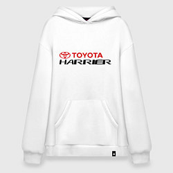 Толстовка-худи оверсайз Toyota Harrier, цвет: белый