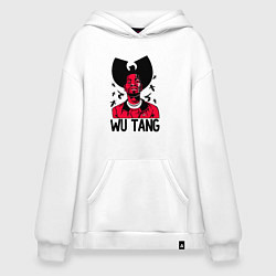 Толстовка-худи оверсайз Wu-Tang Insects, цвет: белый