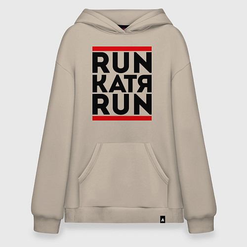 Худи оверсайз Катя / Миндальный – фото 1