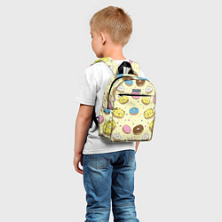 Детский рюкзак Сладкие пончики, цвет: 3D-принт — фото 2