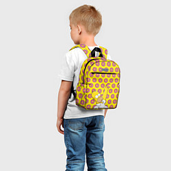 Детский рюкзак Пончики Гомера Симпсона, цвет: 3D-принт — фото 2