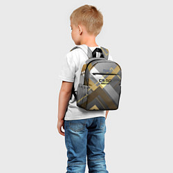 Детский рюкзак Cs:go - Bronze Deco Бронзовая декорация 2022, цвет: 3D-принт — фото 2