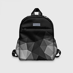 Детский рюкзак Abstract gray, цвет: 3D-принт