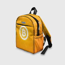 Детский рюкзак Bitcoin Orange, цвет: 3D-принт — фото 2