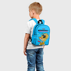 Детский рюкзак Trasher Homer, цвет: 3D-принт — фото 2