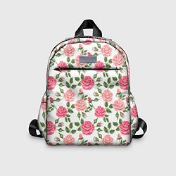 Детский рюкзак Розы Паттерн, цвет: 3D-принт