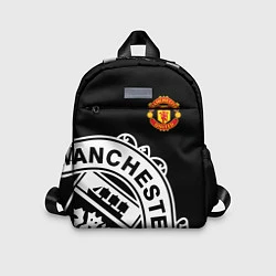 Детский рюкзак Man United: Black Collection, цвет: 3D-принт