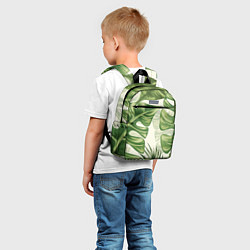Детский рюкзак Тропический папоротник, цвет: 3D-принт — фото 2