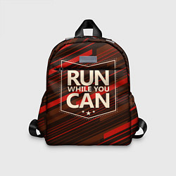 Детский рюкзак Run while you can, цвет: 3D-принт