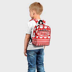 Детский рюкзак PUBG: New Year, цвет: 3D-принт — фото 2