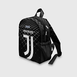 Детский рюкзак FC Juventus: Black Lines, цвет: 3D-принт — фото 2