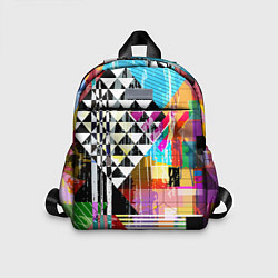 Детский рюкзак RGB Geometry, цвет: 3D-принт