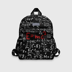 Детский рюкзак E=mc2, цвет: 3D-принт