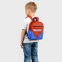 Детский рюкзак Russia Red & Blue, цвет: 3D-принт — фото 2