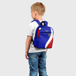 Детский рюкзак Герб РФ Триколор, цвет: 3D-принт — фото 2