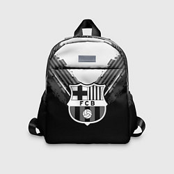 Детский рюкзак FC Barcelona: Black Style, цвет: 3D-принт