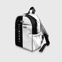 Детский рюкзак Infiniti: Black & White, цвет: 3D-принт — фото 2