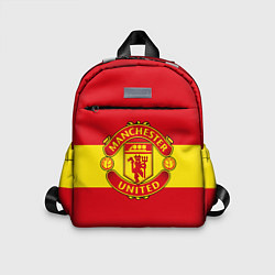 Детский рюкзак FC Man United: Red Style, цвет: 3D-принт