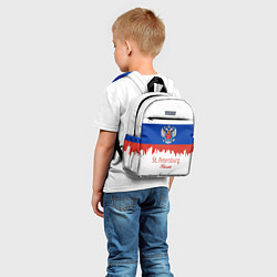Детский рюкзак St. Petersburg: Russia, цвет: 3D-принт — фото 2