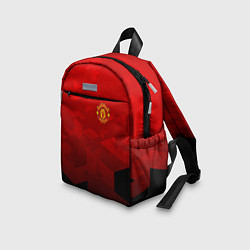 Детский рюкзак FC Man UTD: Red Poly, цвет: 3D-принт — фото 2