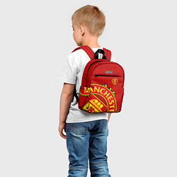 Детский рюкзак FC Man United: Red Exclusive, цвет: 3D-принт — фото 2