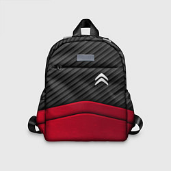 Детский рюкзак Citroen: Red Carbon, цвет: 3D-принт