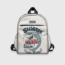 Детский рюкзак Shark Team, цвет: 3D-принт