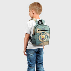 Детский рюкзак FC Man City: Old Style, цвет: 3D-принт — фото 2