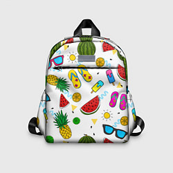 Детский рюкзак Летний стиль, цвет: 3D-принт