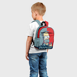 Детский рюкзак Homer Simpson DOH!, цвет: 3D-принт — фото 2